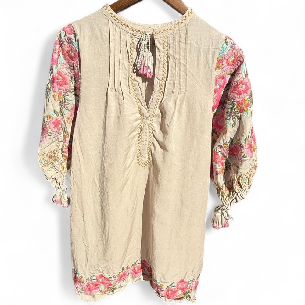 Spell & The Gypsy collective Cream floral Embroidery